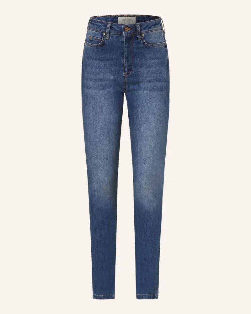 HOBBS London Skinny Jeans Gia blau Mid