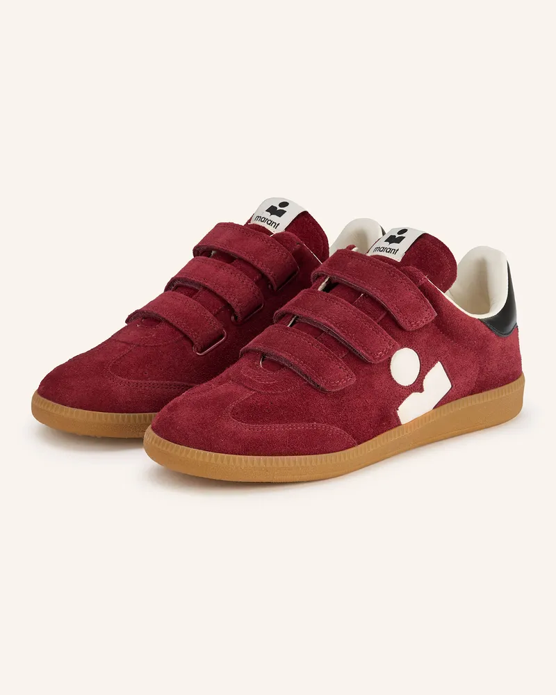 Isabel Marant Sneaker Beth rot Dunkelrot