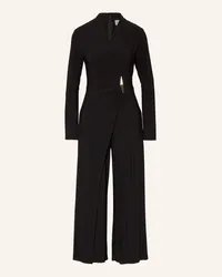 Joseph Ribkoff Jumpsuit in Wickeloptik Schwarz