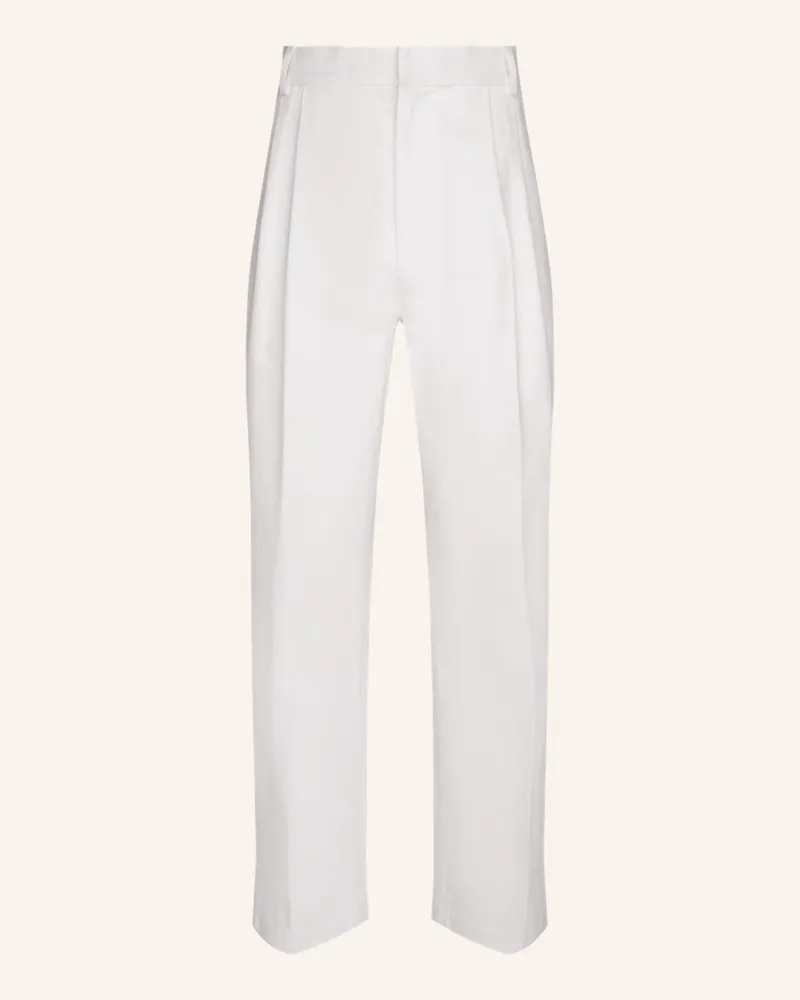 Seidensticker Suit Pants Oversized Weiss