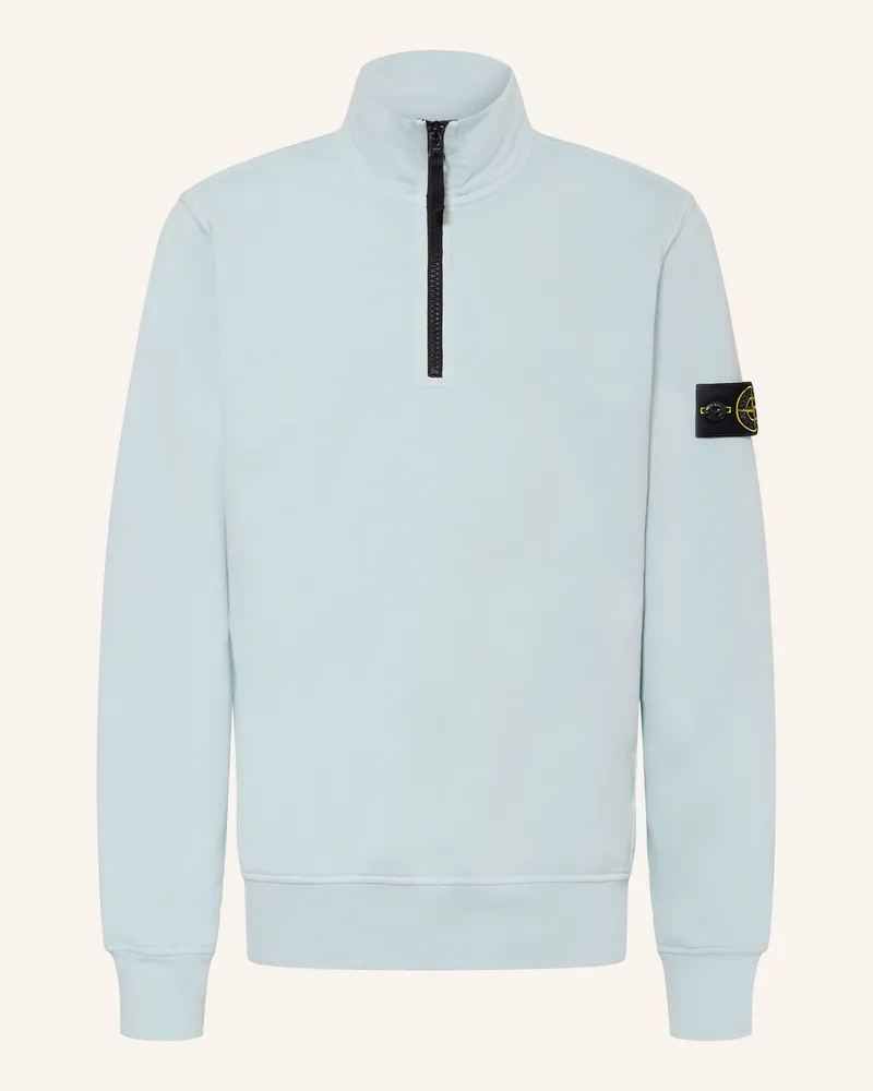 Stone Island Sweat-Troyer Hellblau