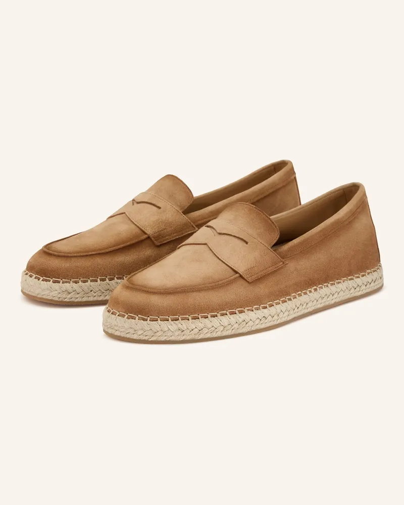 Santoni Espadrilles CARLO Camel