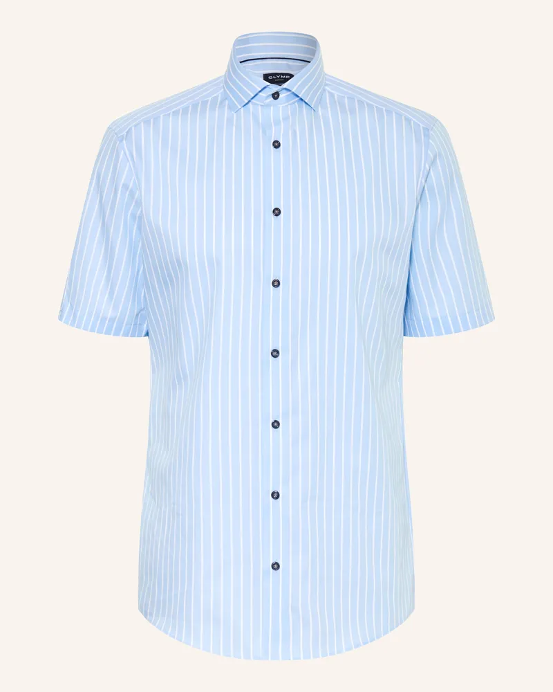 Olymp Kurzarm-Hemd Luxor modern fit Hellblau