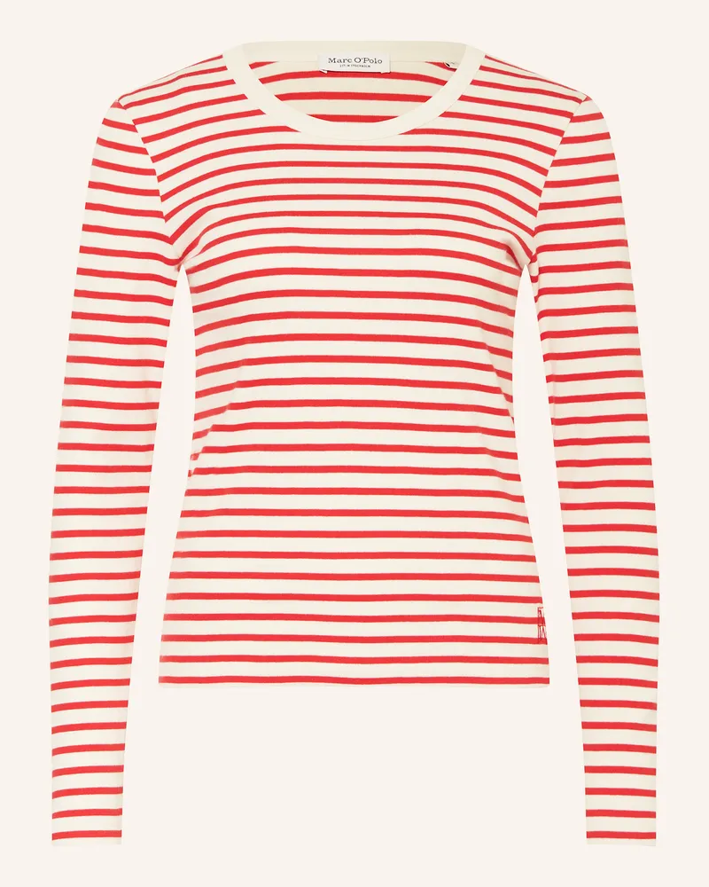 Marc O'Polo Longsleeve blau Rot