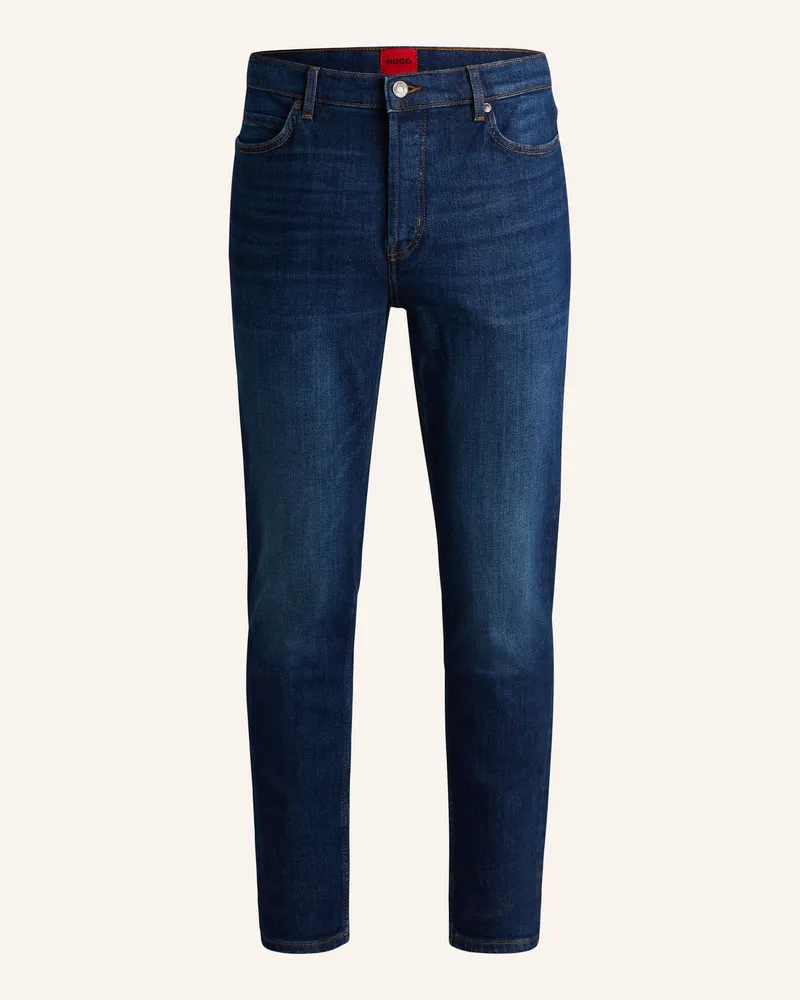 HUGO BOSS Jeans Hugo 634 Tapered Fit blau Dunkelblau