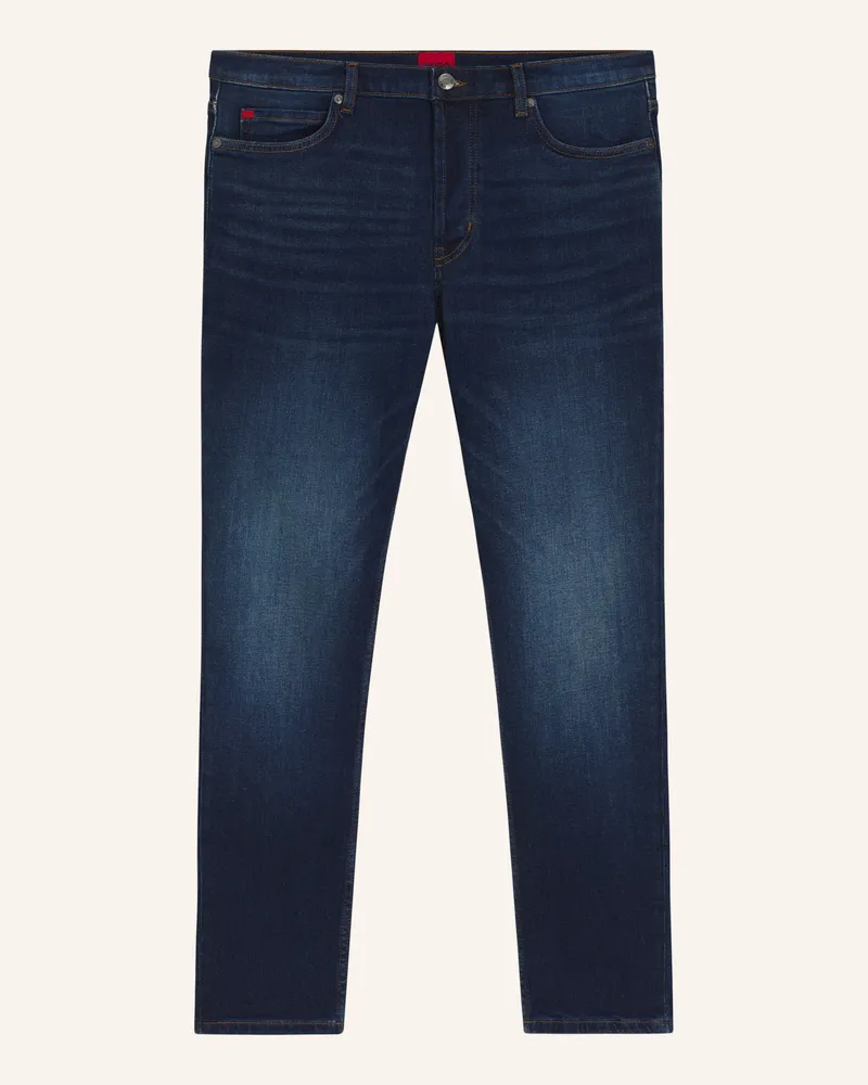 HUGO BOSS Jeans Hugo 634 Tapered Fit blau Dunkelblau