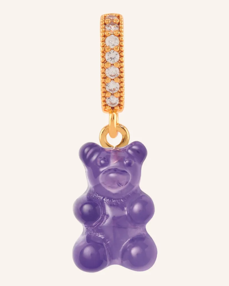 CRYSTAL HAZE Kette Plum Nostalgia Bear By Glambou lila Lila