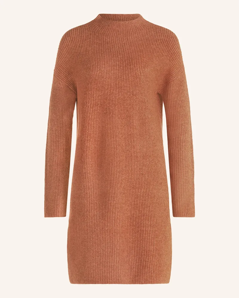 Cartoon Strickkleid Lachs