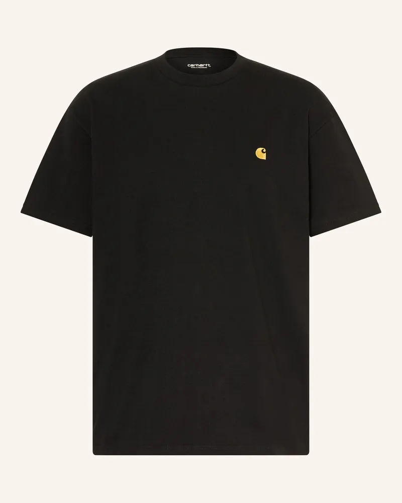 Carhartt WIP T-Shirt Chase schwarz Schwarz