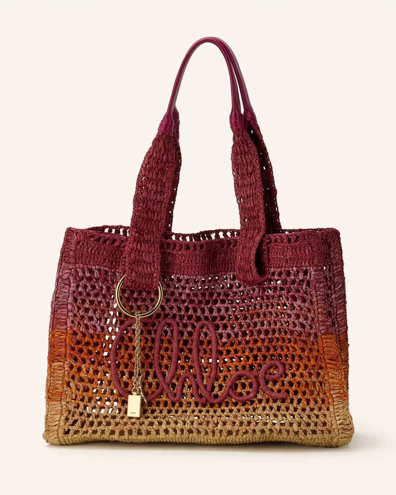 Chloé Shopper Summer Banana orange Multicolor