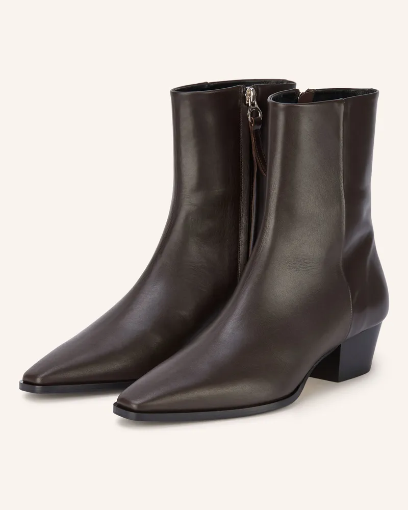 aeyde Stiefeletten Baba braun Dunkelbraun