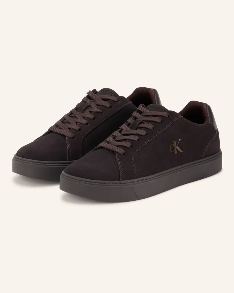 Calvin Klein Sneaker braun Dunkelbraun