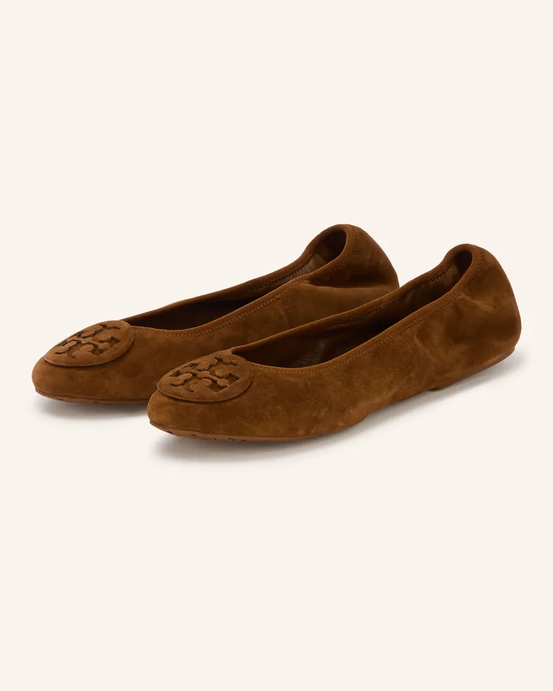 Tory Burch Ballerinas Reva braun Braun