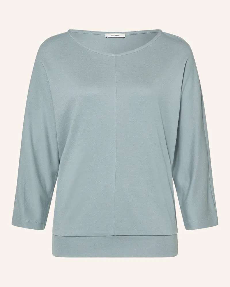 OPUS Sweatshirt Suisa gruen Blaugrau
