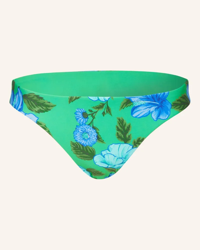 Seafolly Australia Basic-Bikini-Hose GARDEN PARTY zum Wenden Gruen