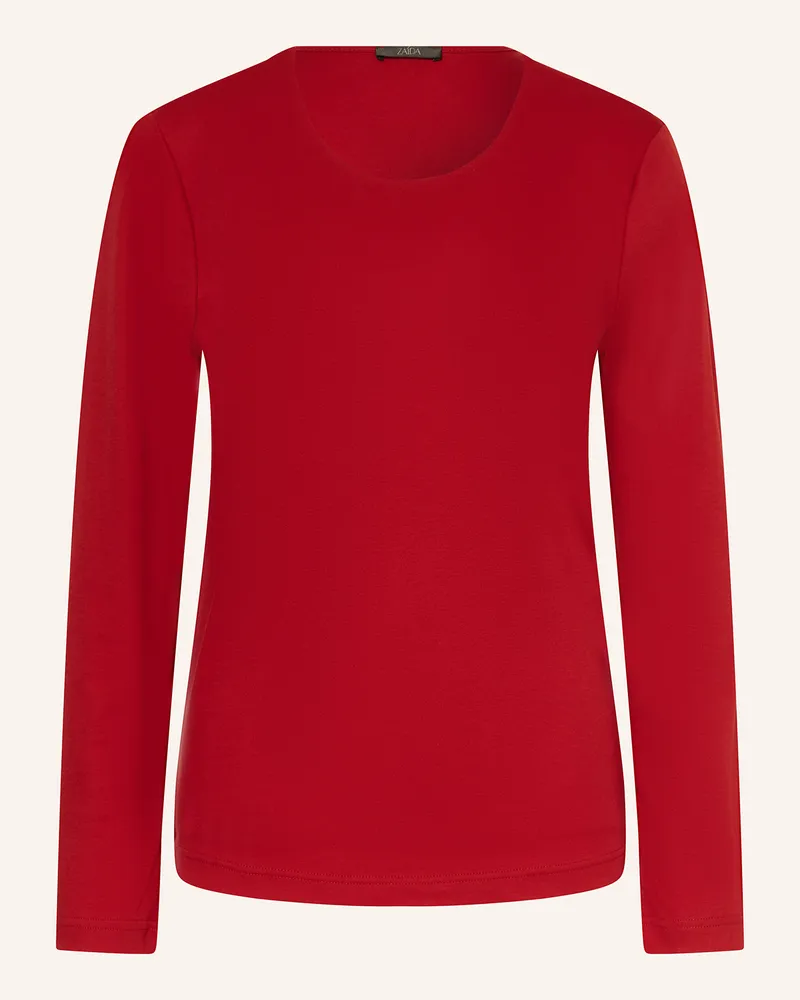 ZAíDA Longsleeve Dunkelrot