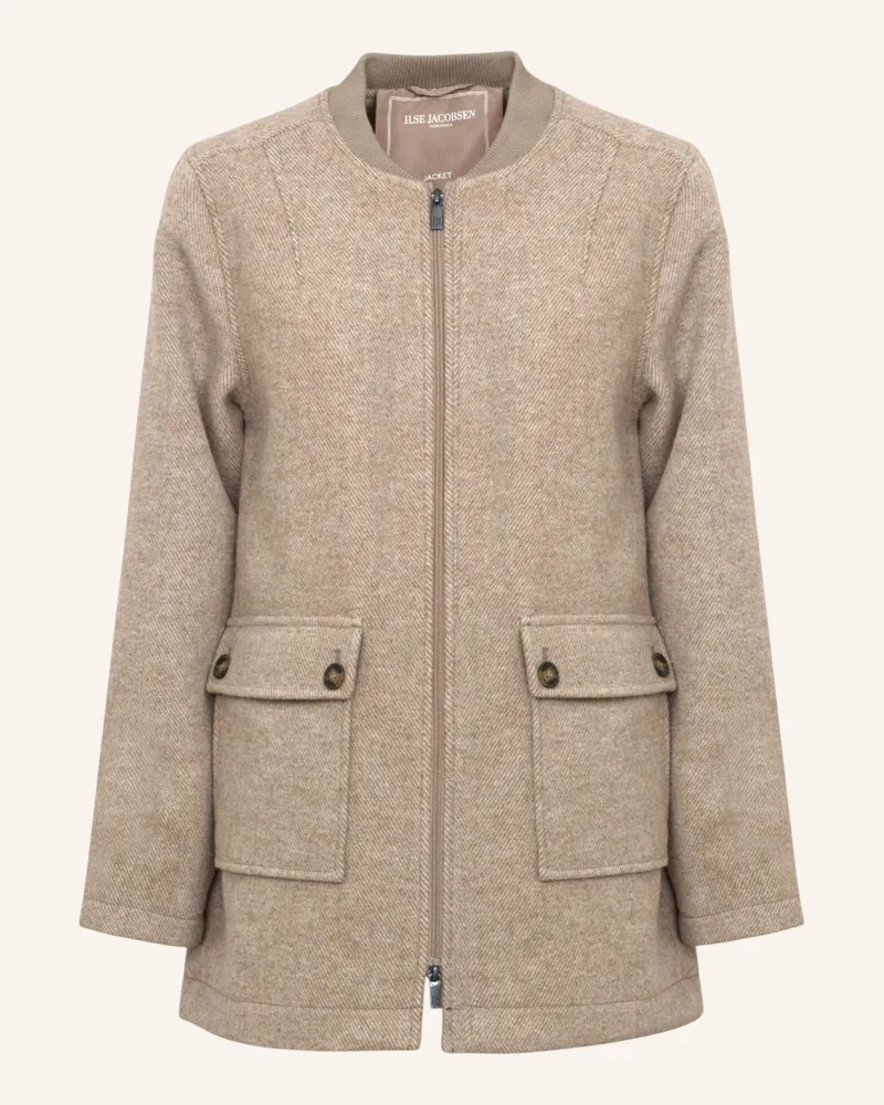 Ilse Jacobsen Übergangsjacke melton02 beige Beige