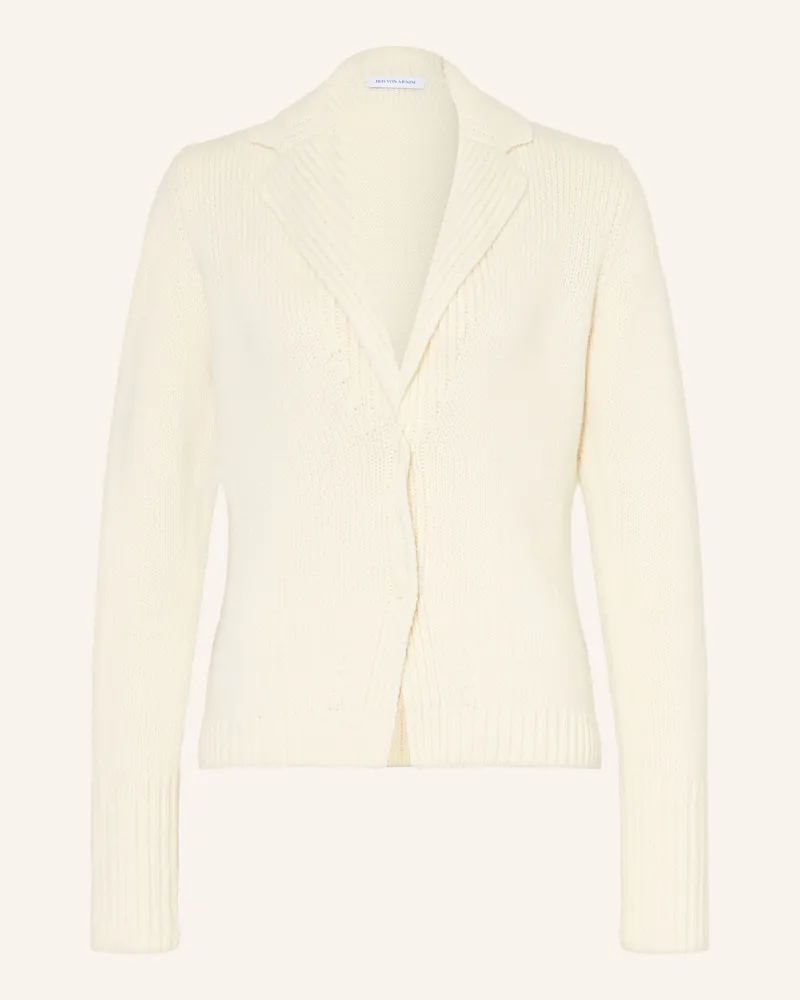 Iris von Arnim Strickjacke Belarita Aus Cashmere weiss Ecru