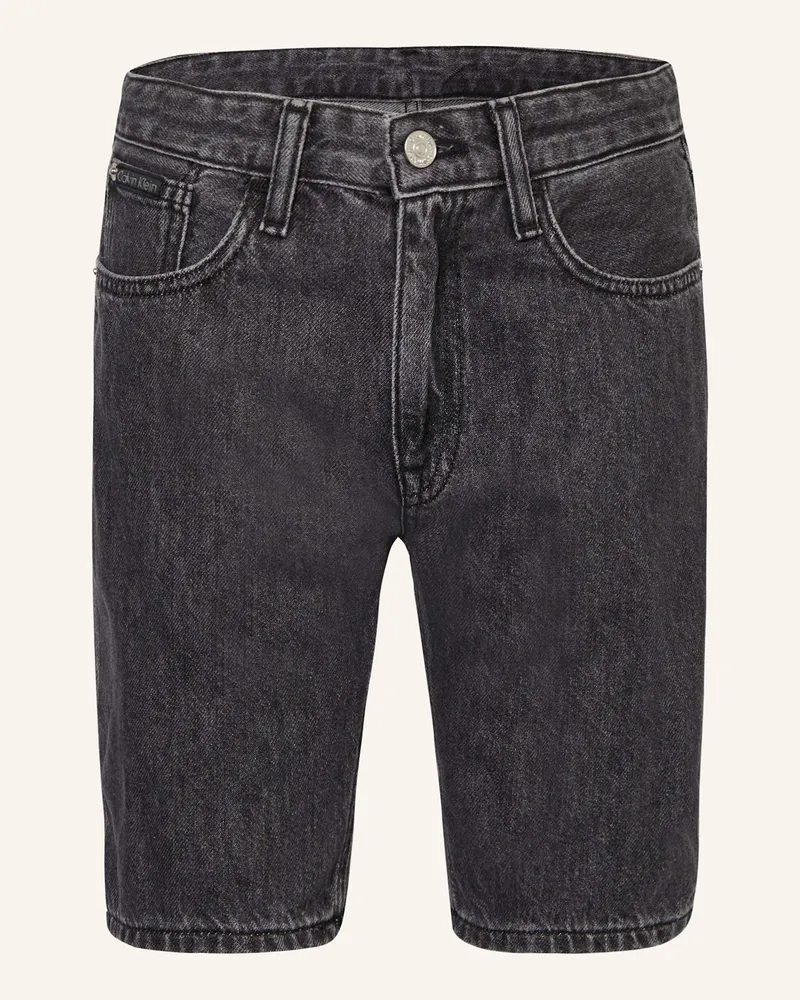 Calvin Klein Jeansshorts Regular Fit Schwarz