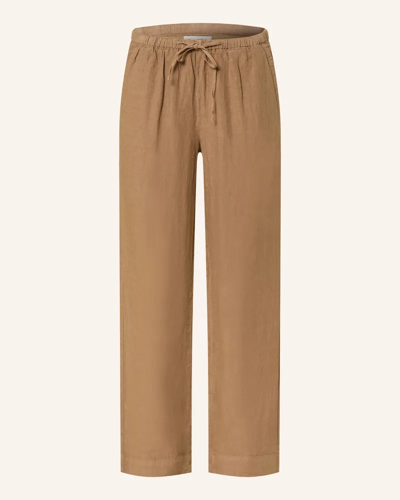 Marc O'Polo Leinenhose Braun