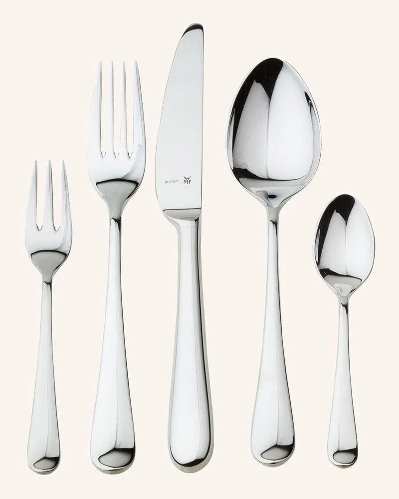 WMF 30-Tlg. Besteck-Set Merit silber Silber