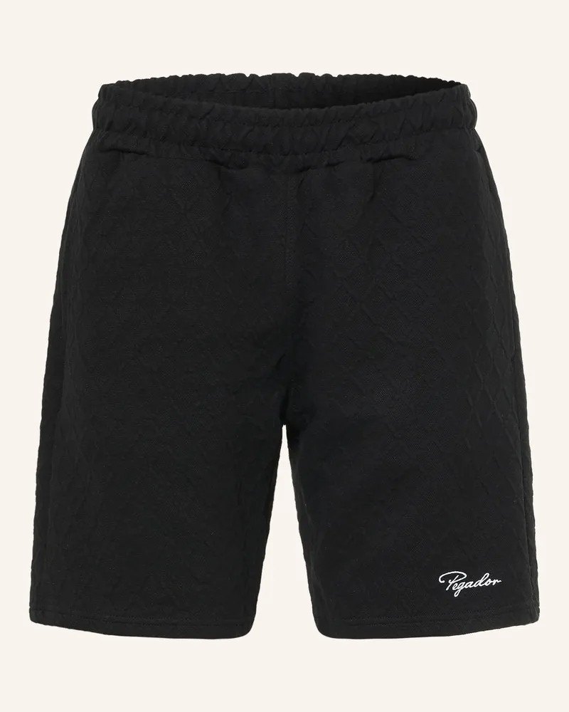 PEGADOR Shorts Jovren schwarz Schwarz