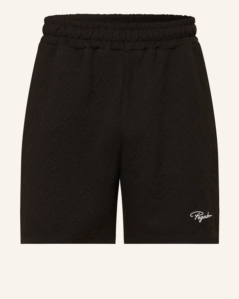 PEGADOR Shorts Jovren schwarz Schwarz