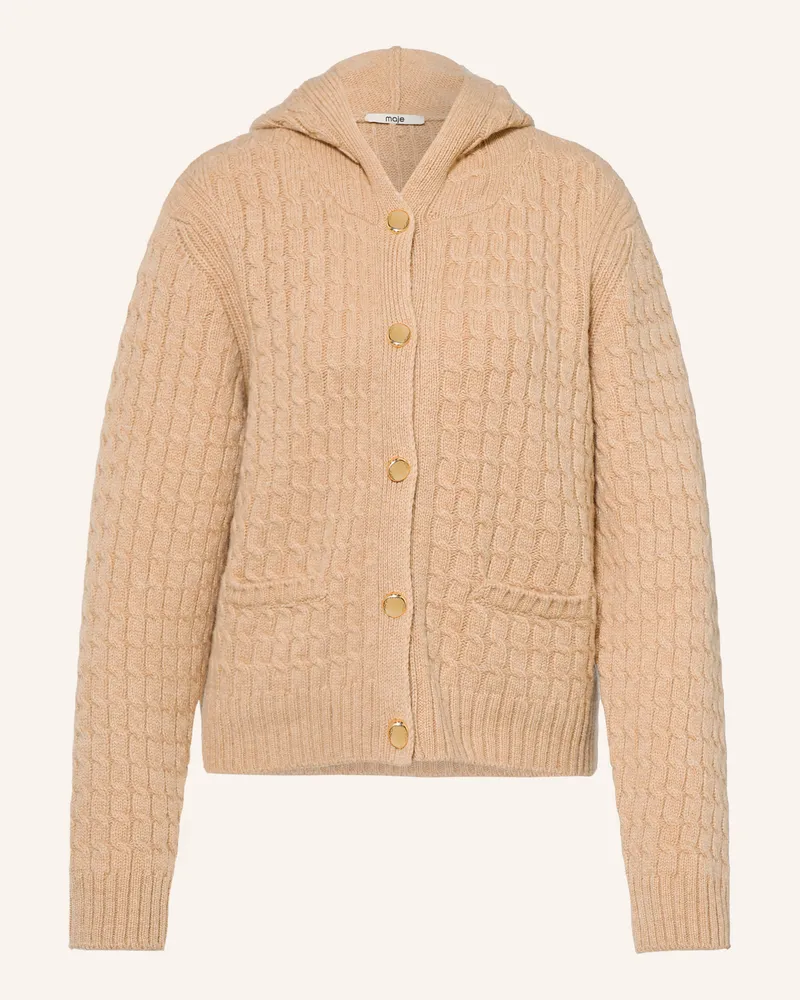 Maje Strickjacke beige Beige