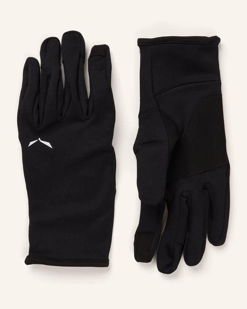Salewa Multisport-Handschuhe ORTLES mit Touchscreen-Funktion Schwarz