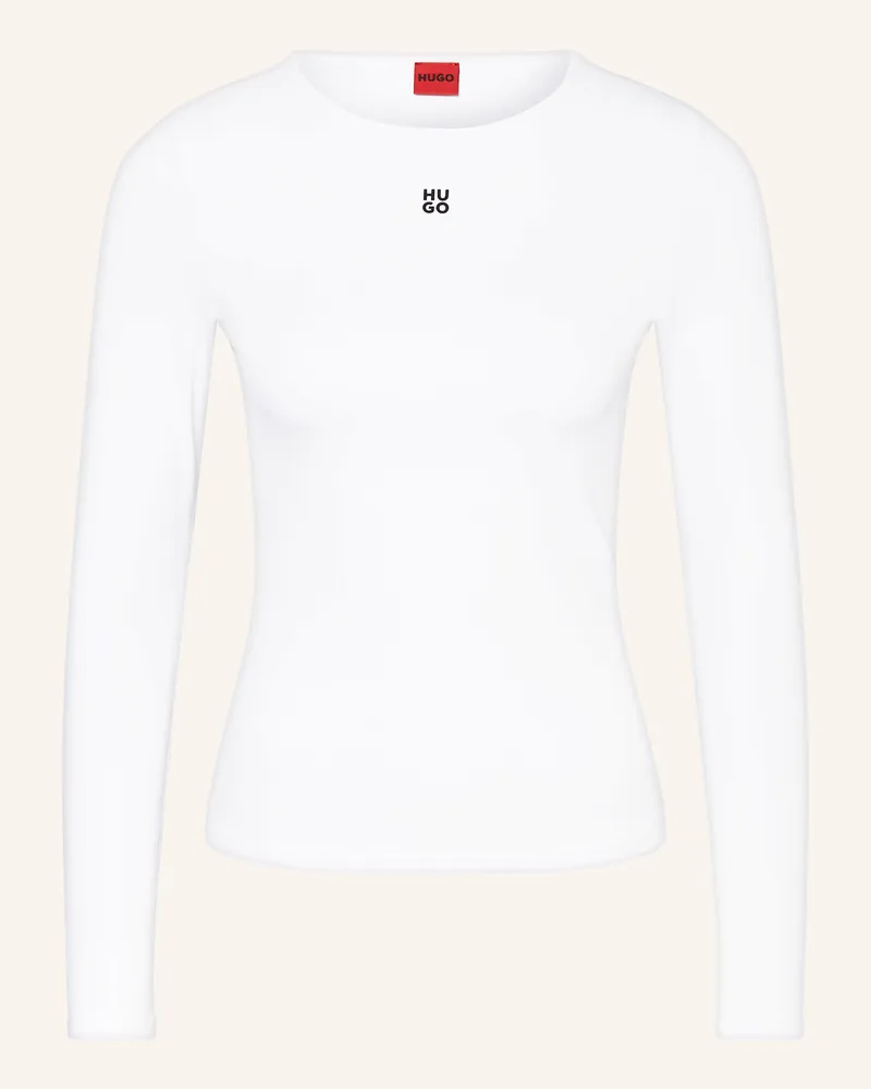 HUGO BOSS Longsleeve DASIIA Weiss