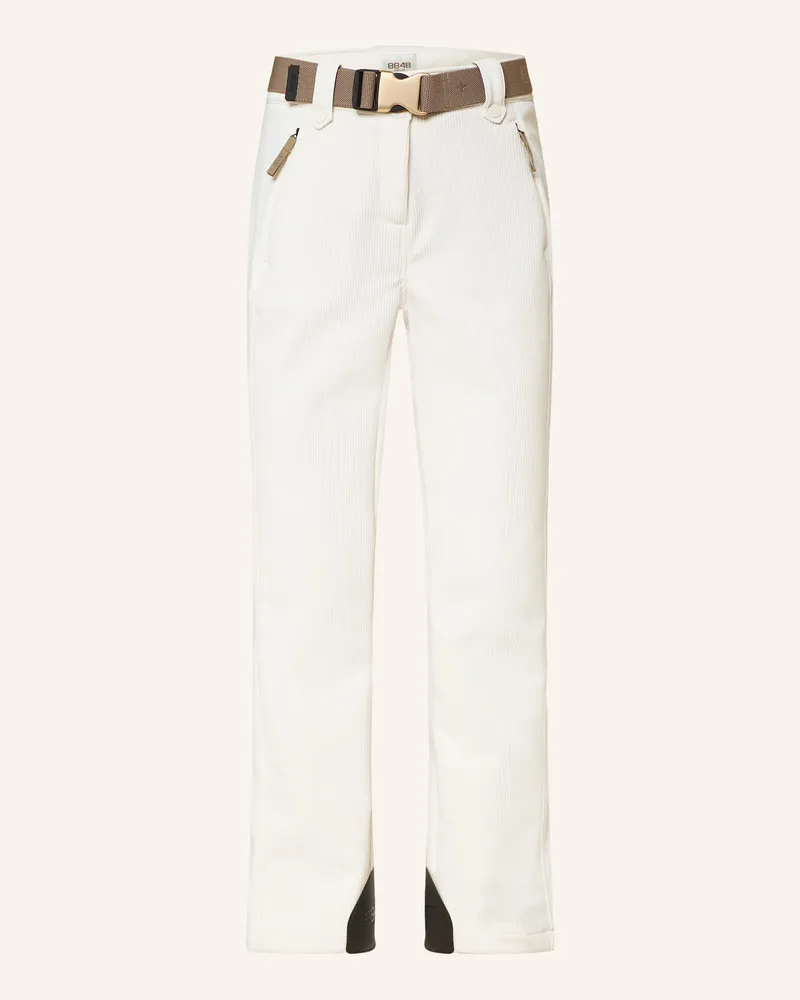 8848 Altitude Softshell-Skihose Tumblr Cord weiss Ecru