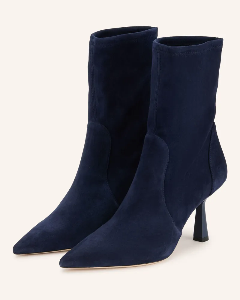 Stuart Weitzman Stiefeletten Stuart Supersculpt 75 blau Dunkelblau