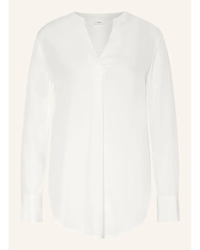 S.Oliver Blusenshirt Weiss