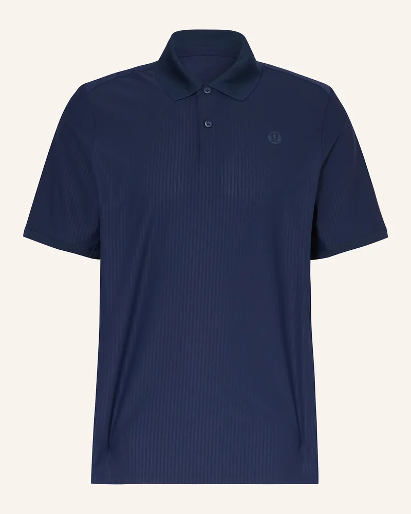 LULULEMON Funktions-Poloshirt Dunkelblau