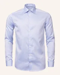 Eton Signature-Twill-Hemd Blau