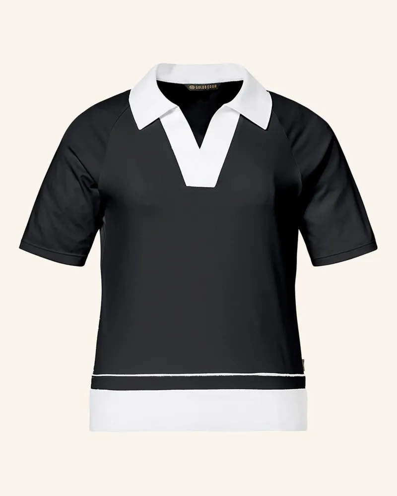 GOLDBERGH Funktions-Poloshirt Piccola schwarz Schwarz