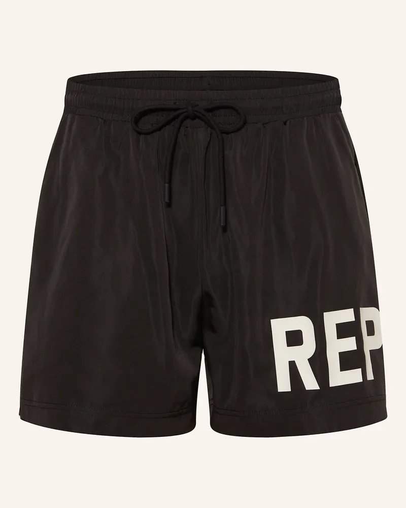 REPRESENT Badeshorts Schwarz