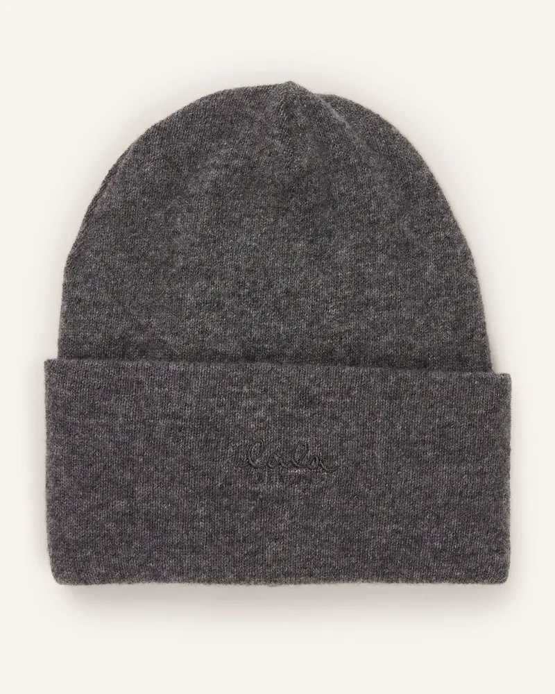 Lala Berlin Mütze BINA Dunkelgrau