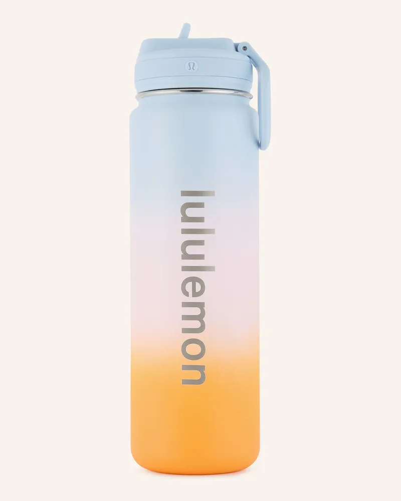 LULULEMON Trinkflasche Back To Life blau Hellblau