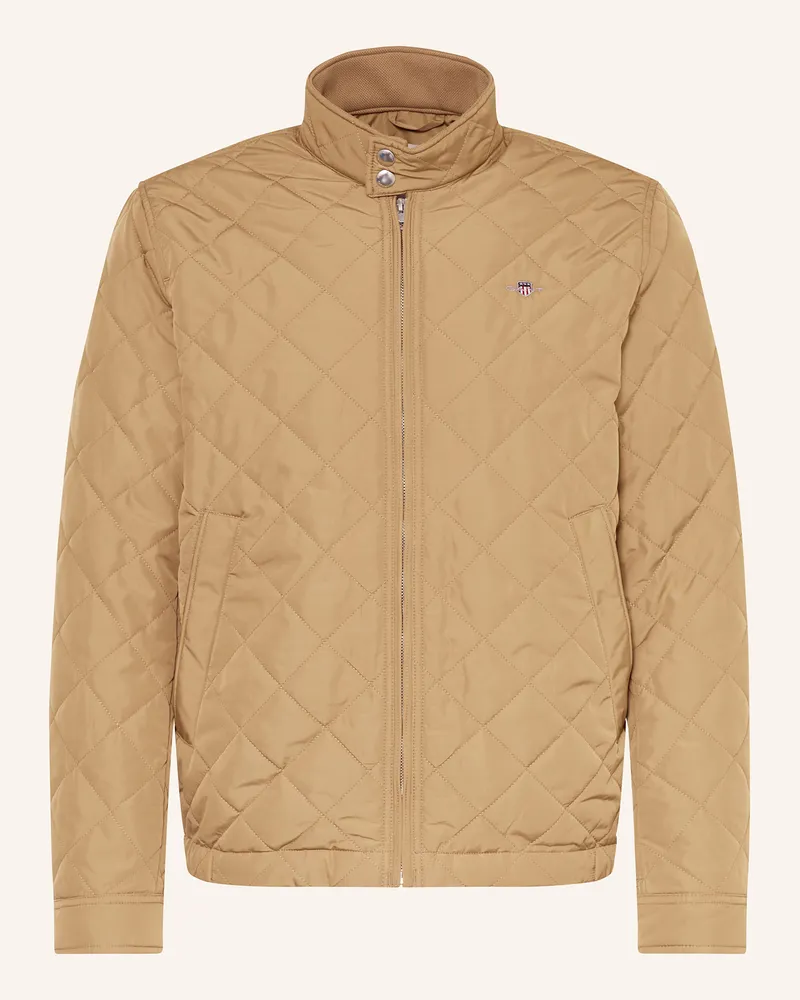 Gant Steppjacke Hellbraun
