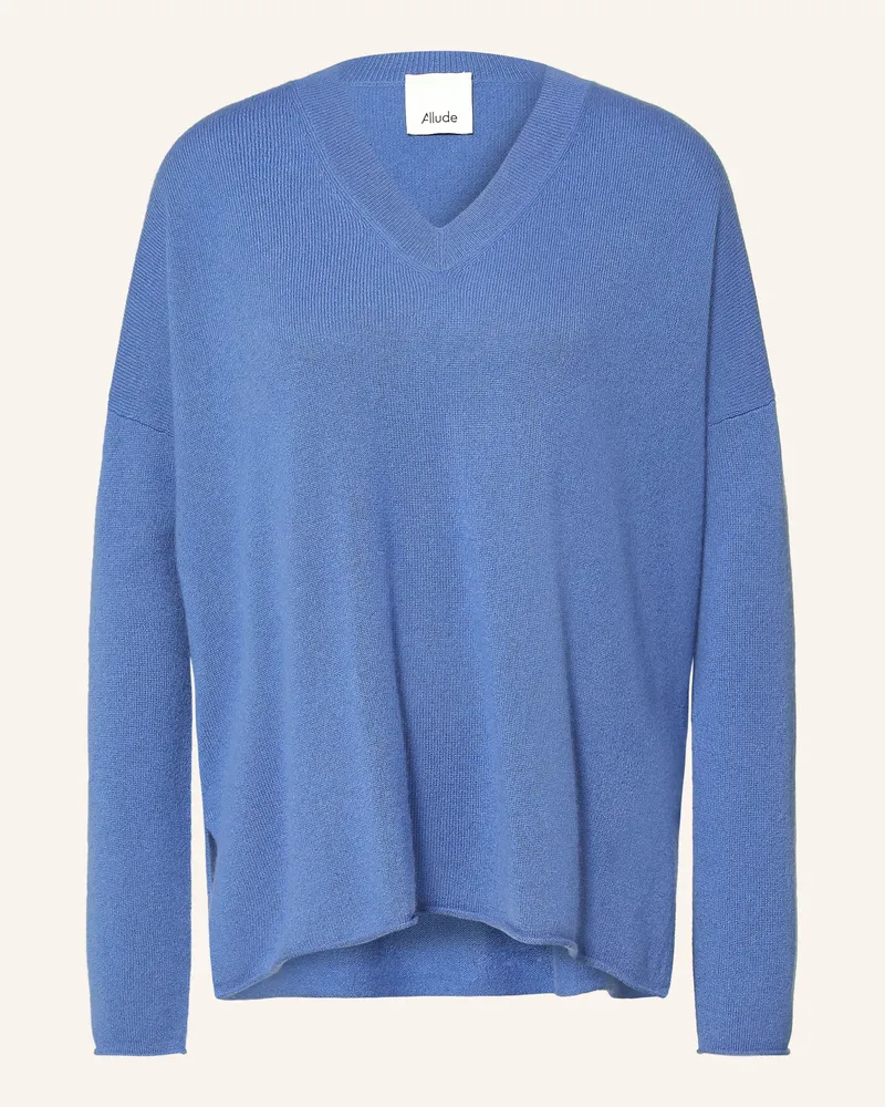 ALLUDE Cashmere-Pullover blau Blau