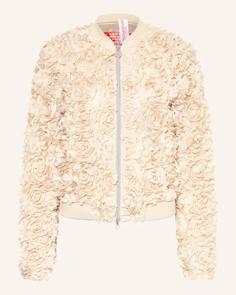Frieda & Freddies Jacke JADE mit Pailletten Ecru