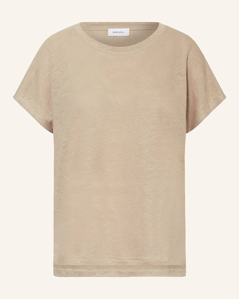 Darling Harbour T-Shirt aus Leinen Schilf