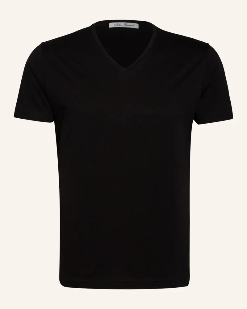 Stefan Brandt T-Shirt Artur schwarz Schwarz