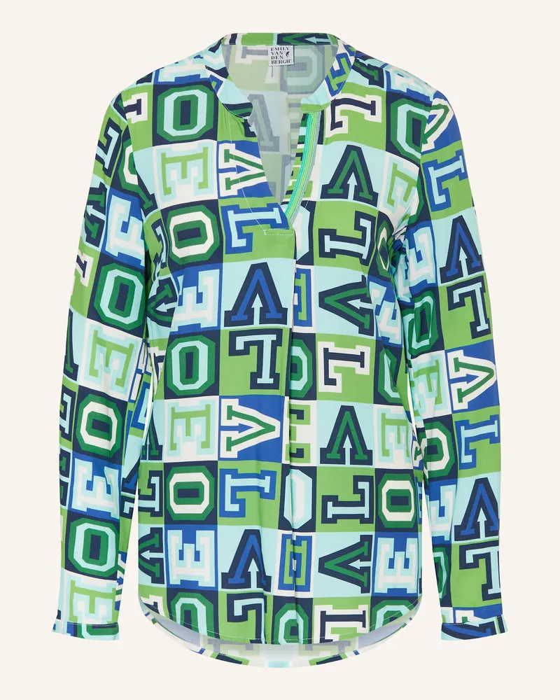 Emily van den Bergh Blusenshirt Grün