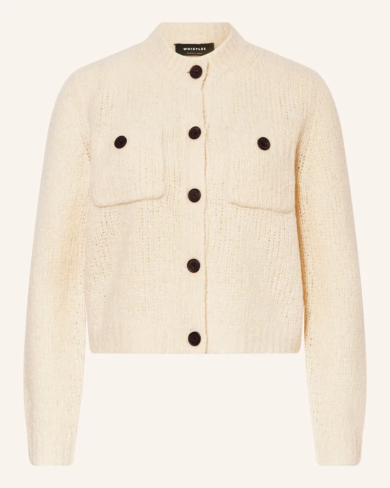 Whistles Strickjacke Ecru