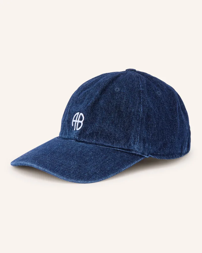 Anine Bing Jeans-Cap Jeremy blau Dunkelblau