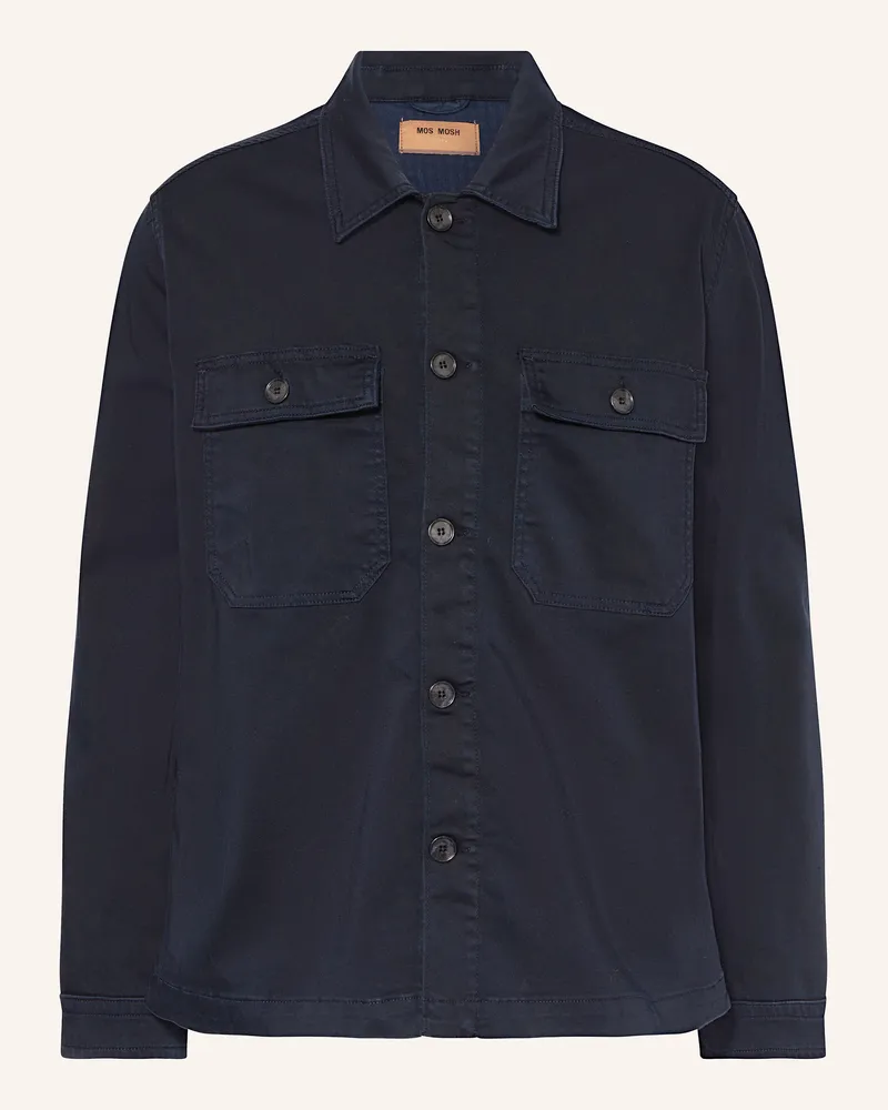 Mos Mosh Overshirt Mmgmatteo blau Dunkelblau