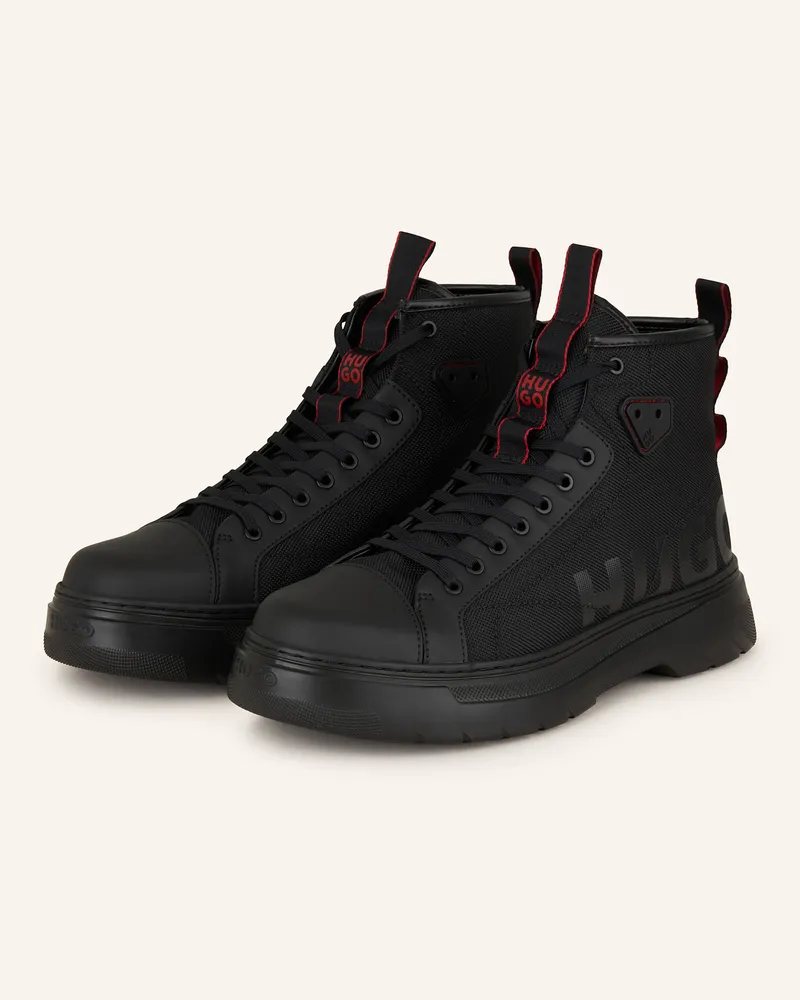 HUGO BOSS Schnürboots URIAN Schwarz