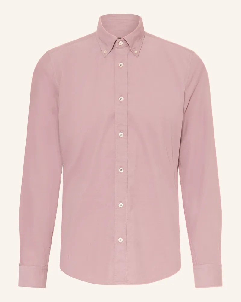 Marc O'Polo Cordhemd Shaped Fit rosa Altrosa